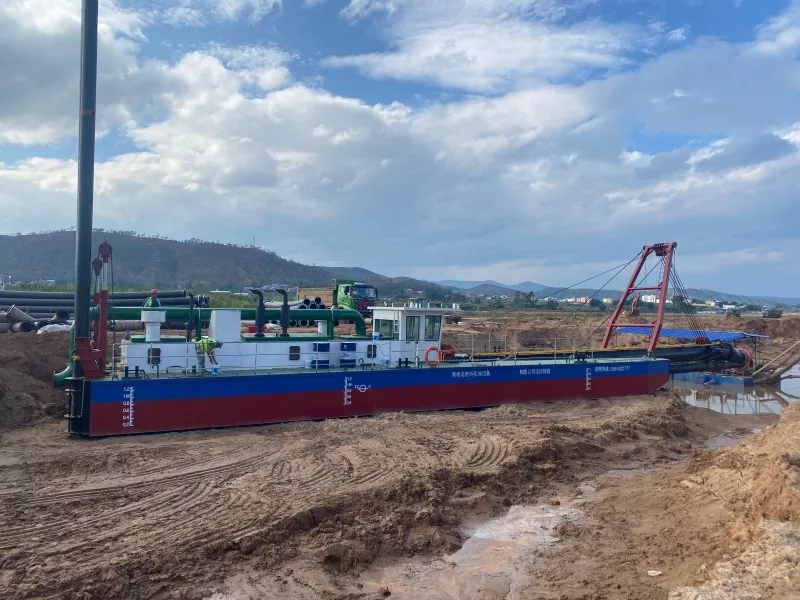 Drague suceuse à coupeur DK400